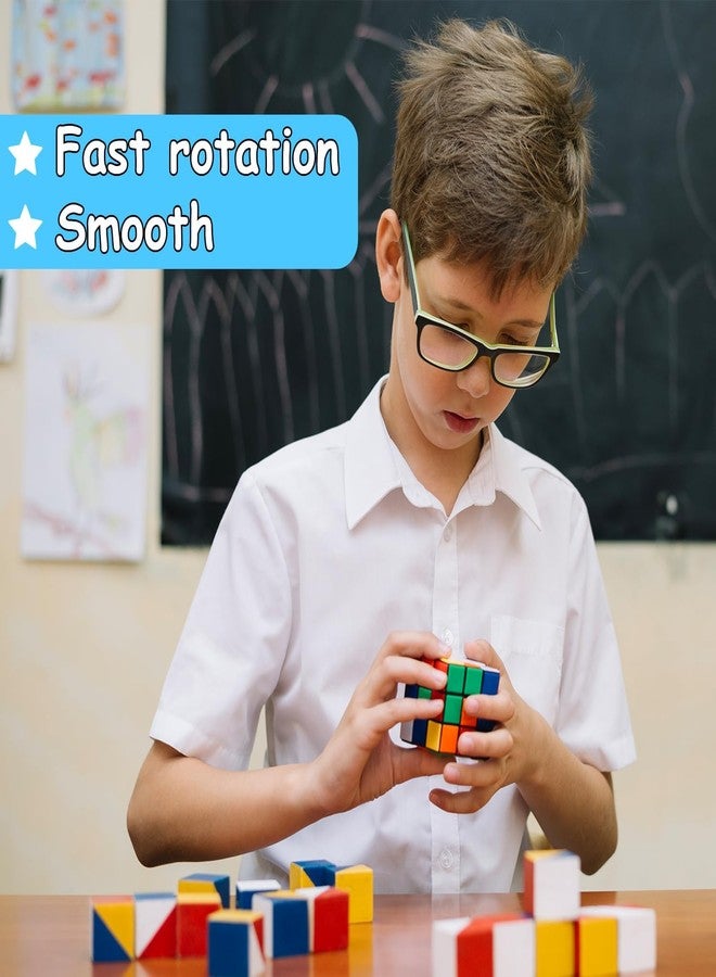 Aze Enterprises 3x3 Speed Cube Puzzle Toy, Smooth Fast Rotation Brain Game for IQ Development, Focus & Concentration, Fun Learning Educational Cube for Kids & Adults (Pack of 1) - Image 2